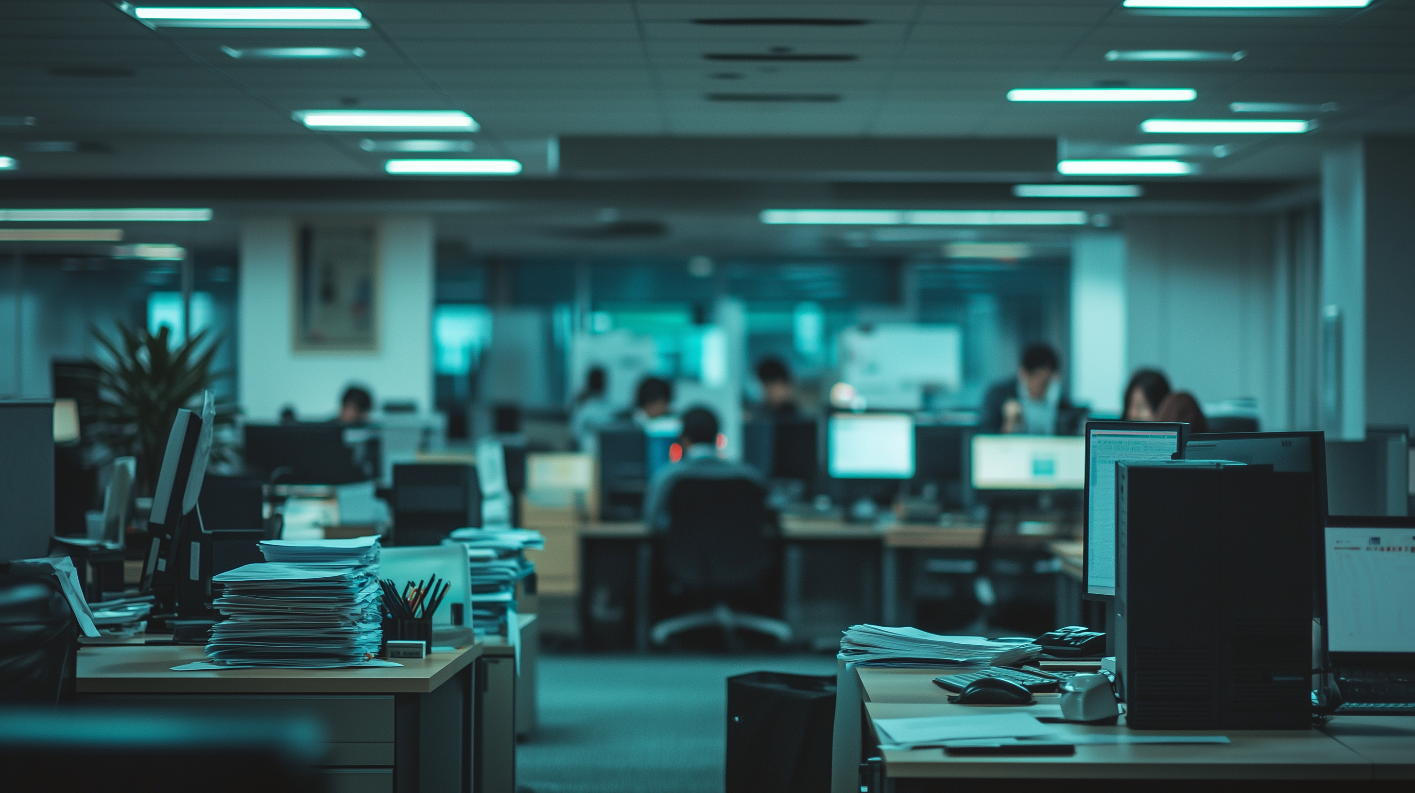 Modern collaborative office environment